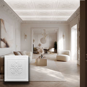 €3,49 pannello per boiserie a parete, rivestimento cassonato a soffitto e porte in PVC 3D 50X50cm mod. VENICE - Eternal Parquet