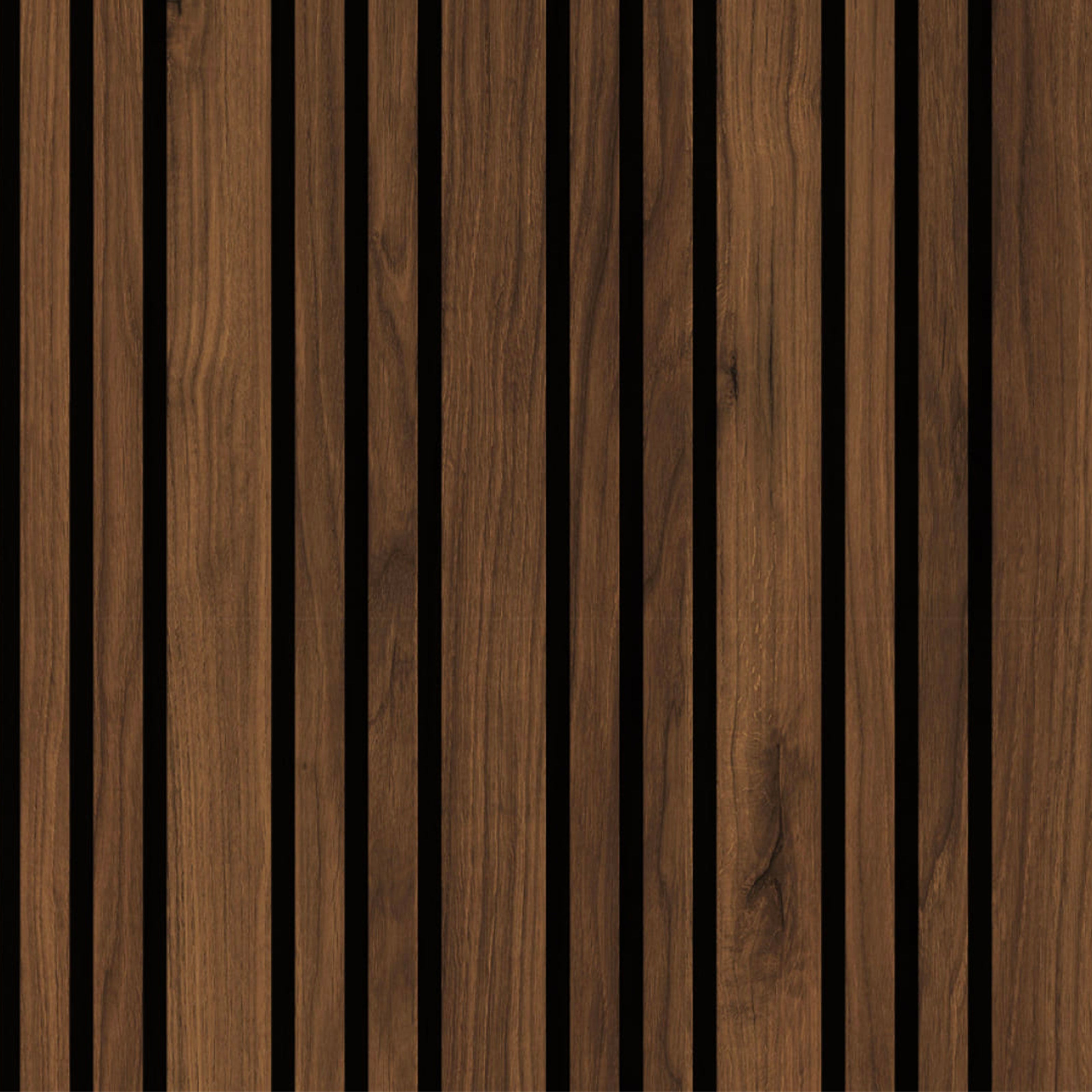 Pannello ACUSTICO arrotolabile (1,66mq) a Lamelli in Fibra di legno  mis. 9x600x2780mm CATANIA + CATANIA - Eternal Parquet