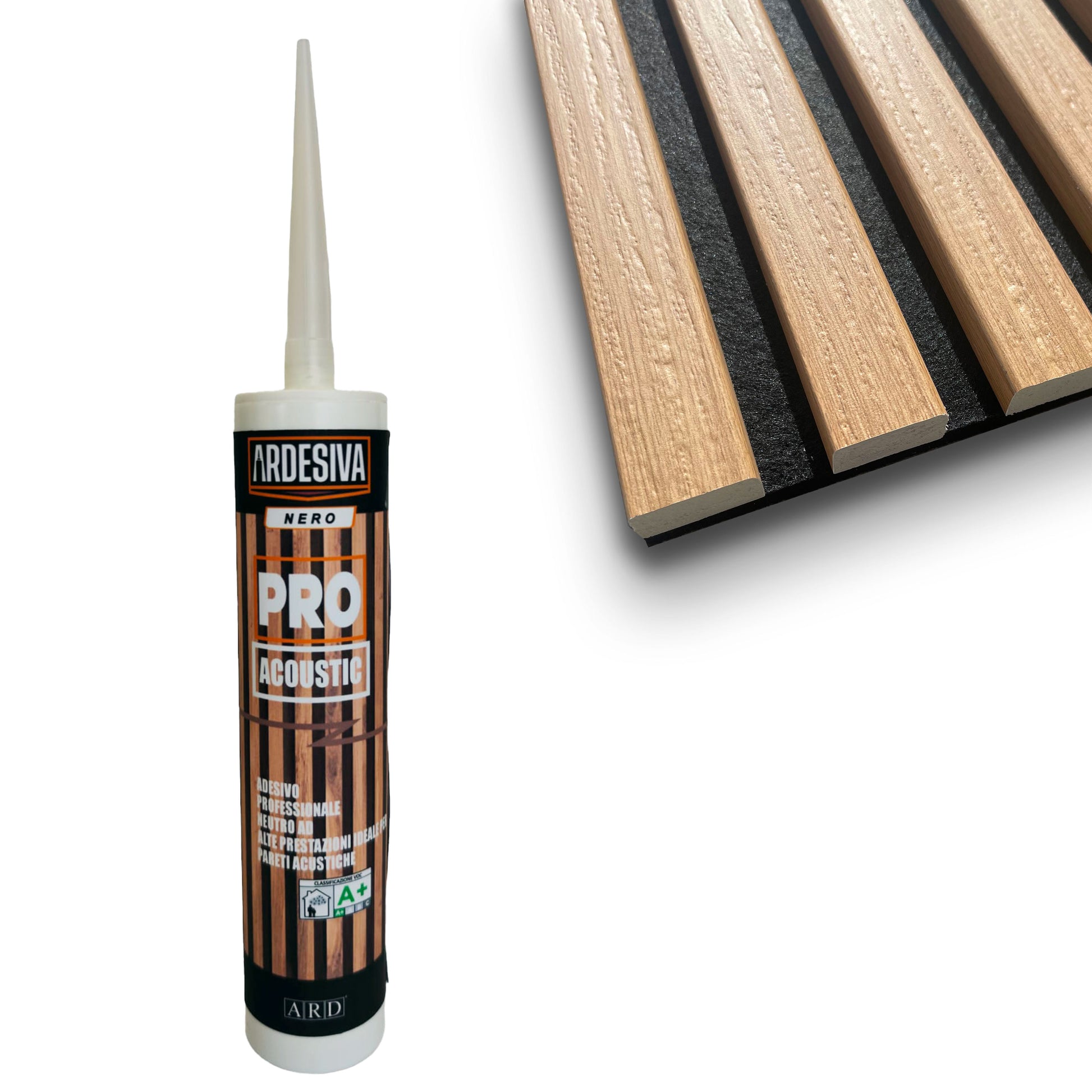 Colla in Boccetta 290ml ARDESIVA superpotente per Pannelli Acustici Lamelli e Millerighe - Eternal Parquet