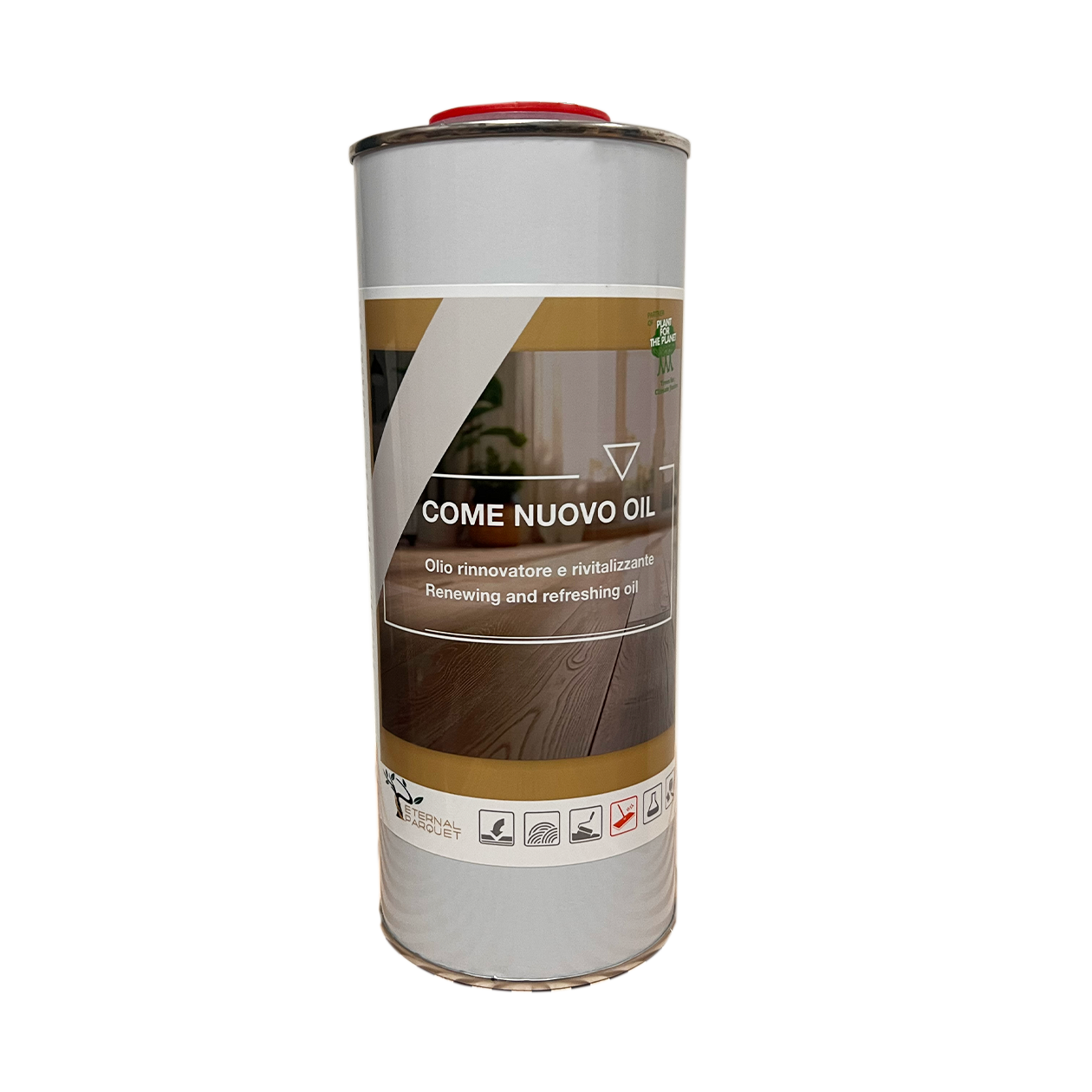 il #n1 - COME NUOVO OIL - Olio INTERNO / ESTERNO per parquet - manutenzione senza rischio, a base di oli vegetali e cere pregiate - Di Eternal Parquet - Eternal Parquet