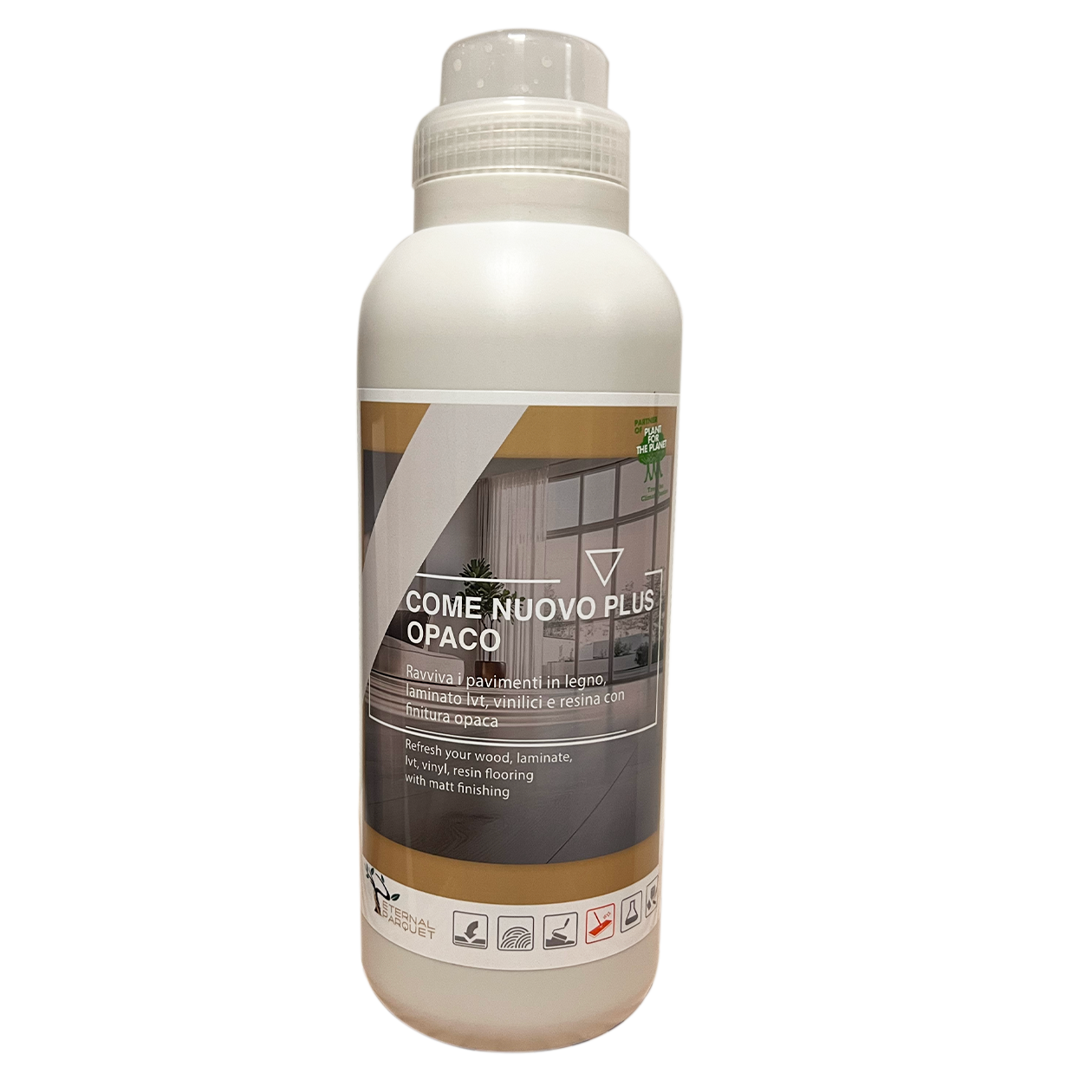 il #n1 - COME NUOVO lucido o opaco - rigenerante NATURALE per PARQUET, spc, laminati, resine e gress "ELIMINA GRAFFI e crea un film protettivo" Di Eternal Parquet - Eternal Parquet