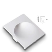 *STOCK* Portafaretto In Gesso Ceramico ad incasso GHOST 250x210x50mm foro 10cm 40W GU10 IP20 - Eternal Parquet