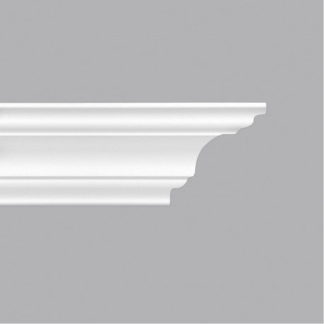 €2,27ml *** STOCK *** Pacco da 44ml di cornice decorativa in polistirene compatto XPS 95X95x2000 K130 Eternal Parquet