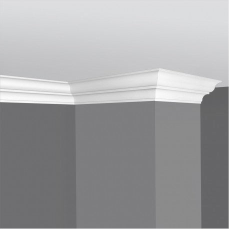 €2,22ml *** STOCK *** Pacco da 54ml di cornice decorativa in polistirene compatto XPS 90X100x2000 MT - Eternal Parquet