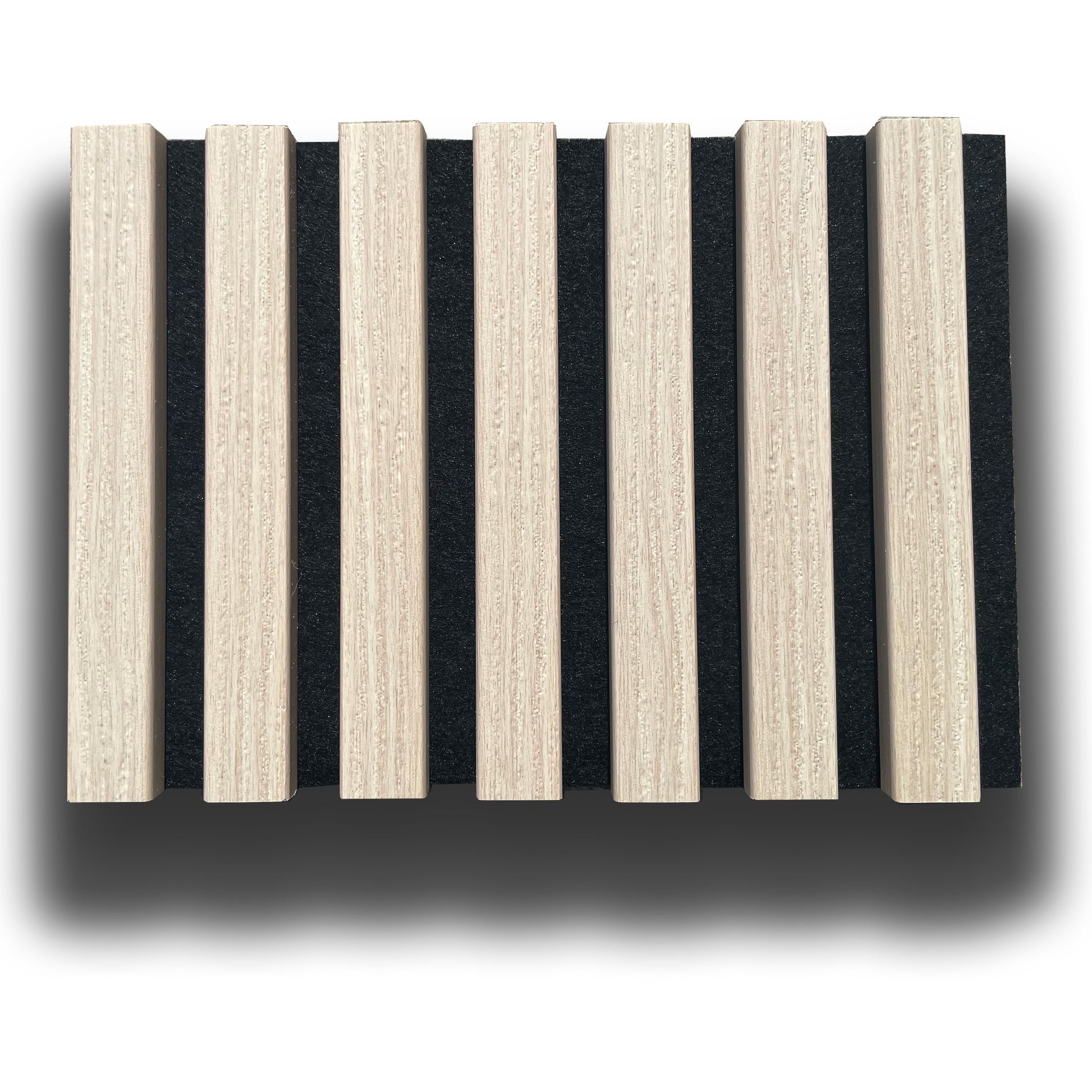 €49,90al mq - pacco da 3,6mq (due aste) 22x600x3000mm di Rivestimento ACUSTICO Pet e polimeri LAMELLI vari decori - Eternal Parquet
