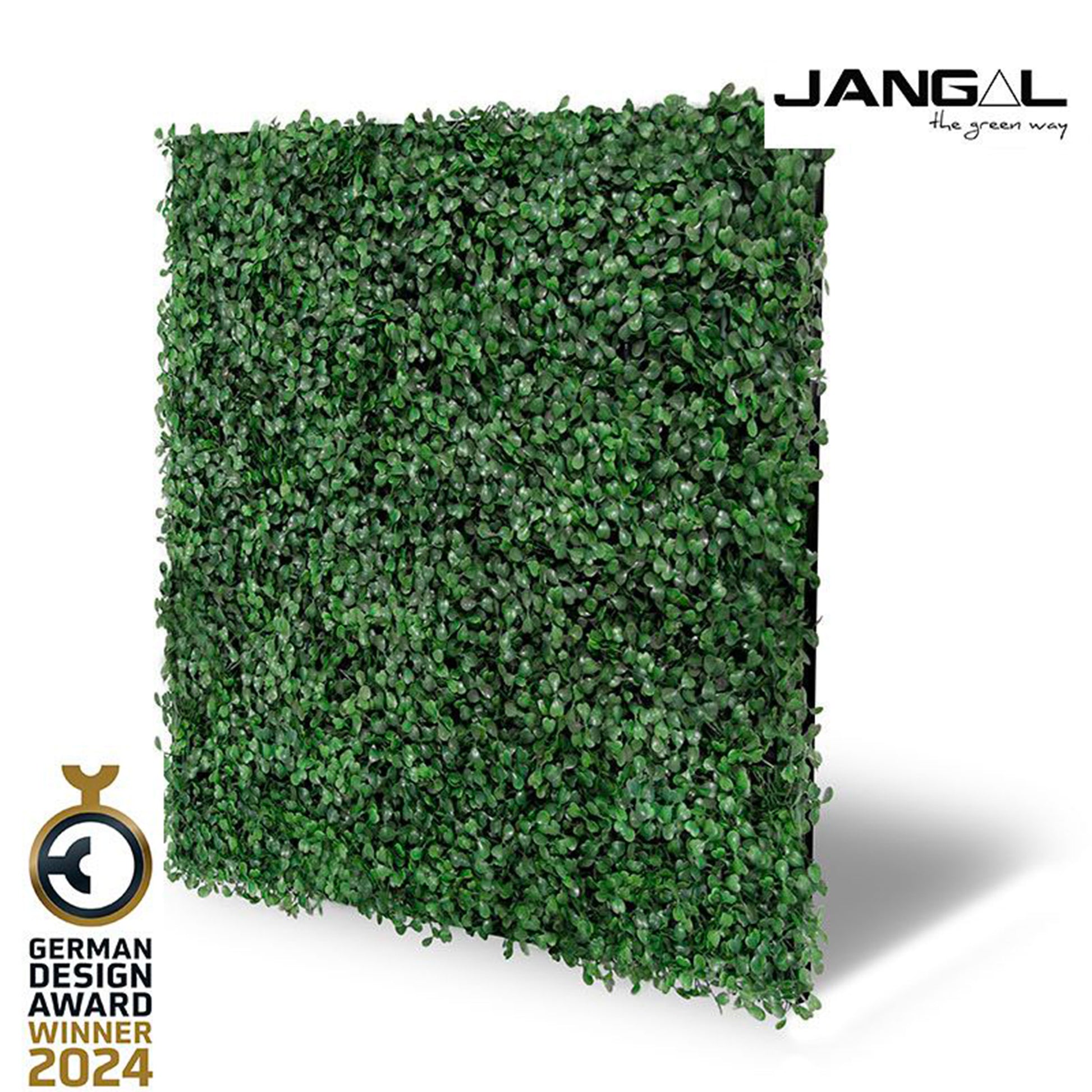 JANGAL Pannelli acustici Modulabili in FLORA sintetica ULTRAREALISTICA 52x52cm mod. DARK BUXUS - Eternal Parquet