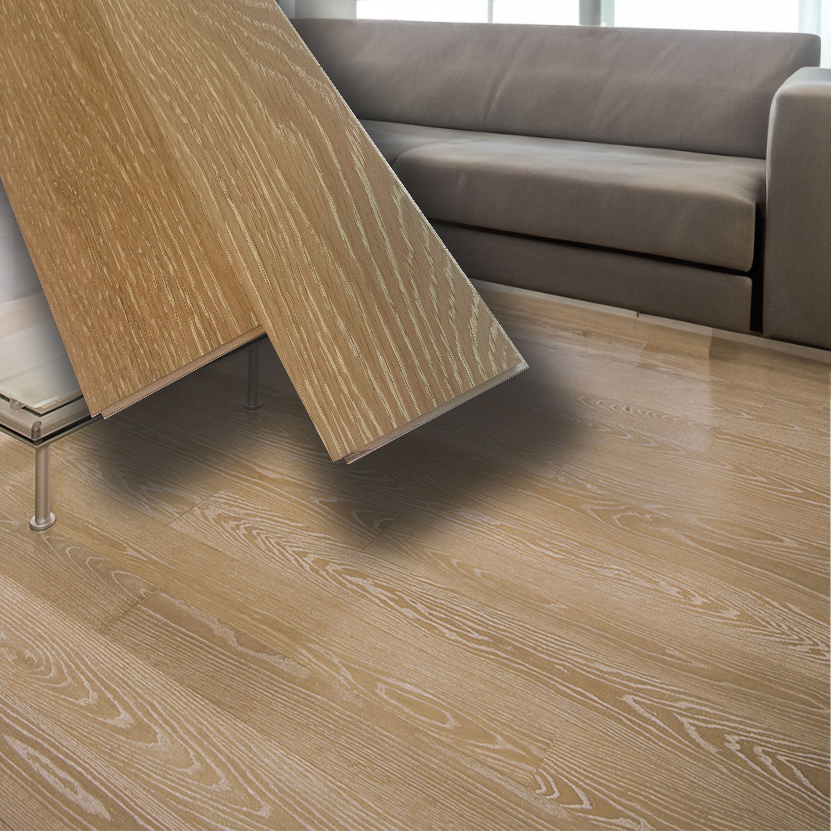 €19,90mq * STOCK GARBELOTTO * Lotto da 22mq di Parquet SHABBY DECAPATO in legno di  Rovere 14x90x600/1000 - Eternal Parquet