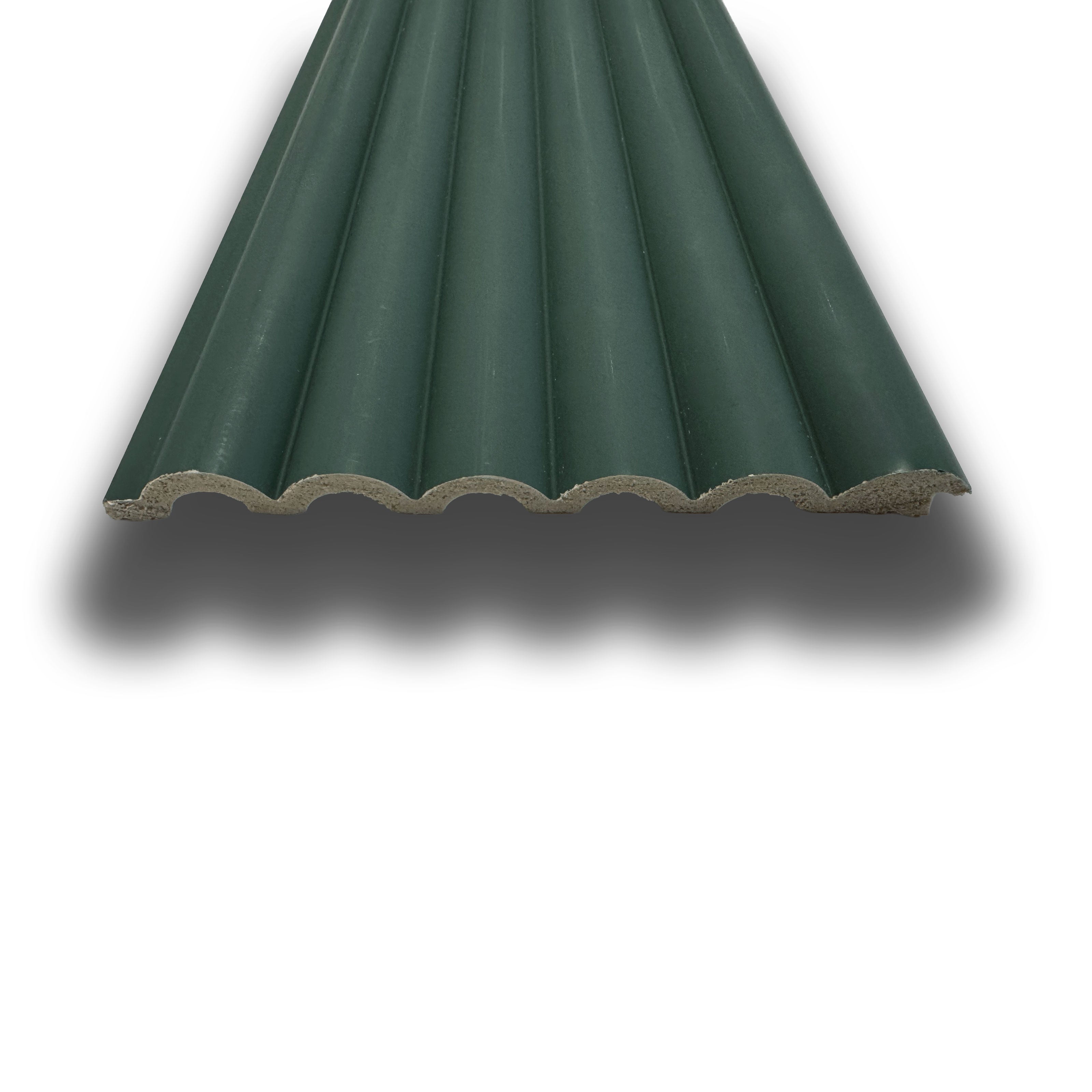 Asta intera 12x154x2800mm di Rivestimento Boiserie polimeri cannettato Lamelli tondi eff. Touch SOFT JUNGLE - Eternal Parquet