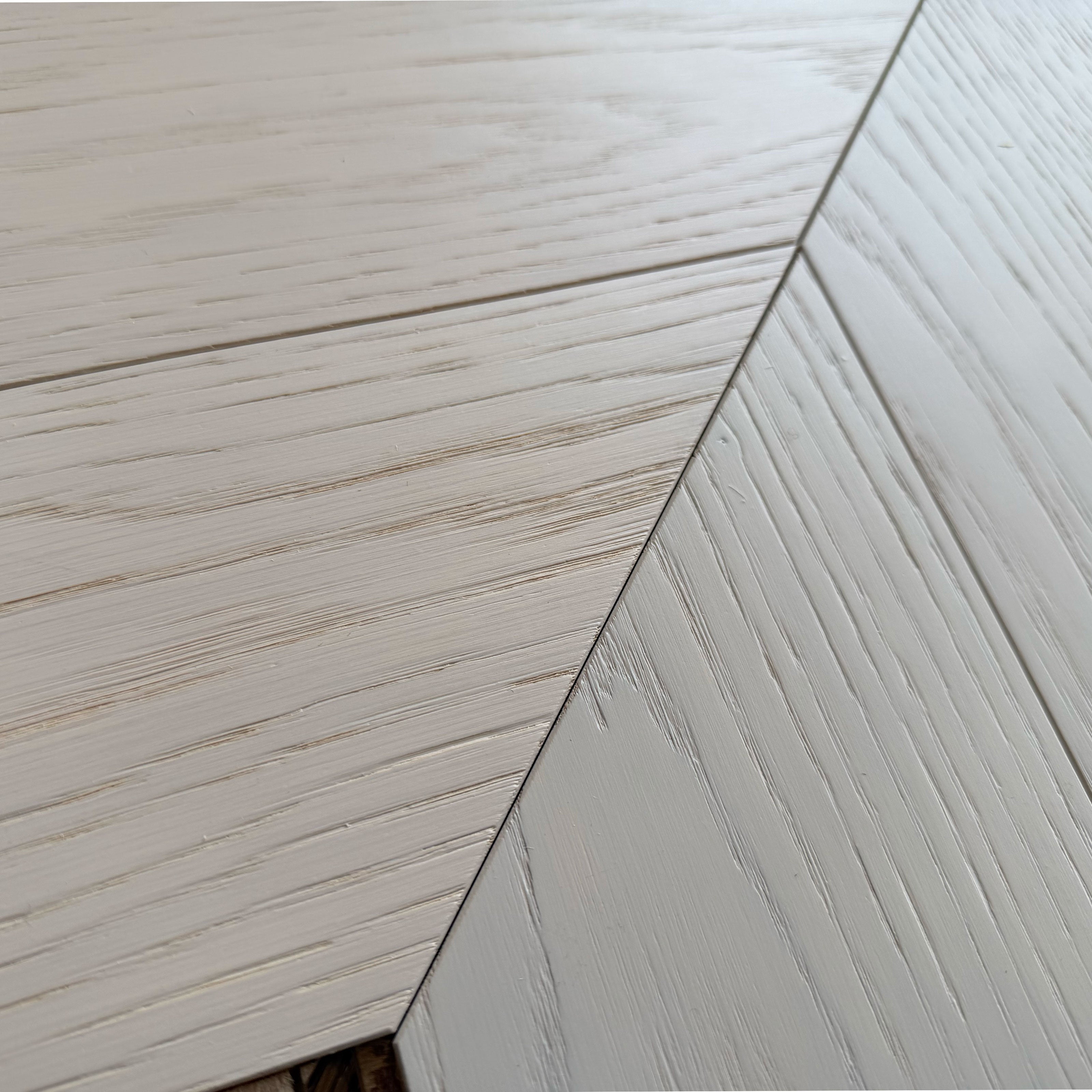 €39,90mq * STOCK GARBELOTTO * Lotto da 44mq di Parquet Rovere Grey White spazz. Bisell. 14x120x600 SPINA FRANCESE (4mm nobile)