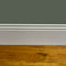 Battiscopa PREMIUM in legno MASSELLO mod.DUCALE 91x15 laccato bianco liscio (prezzo al metro)