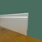 (spessore ideale) Battiscopa DUCALE zoccolino in FIBRA DI LEGNO COMPATTA 120X10 BIANCO - Eternal Parquet