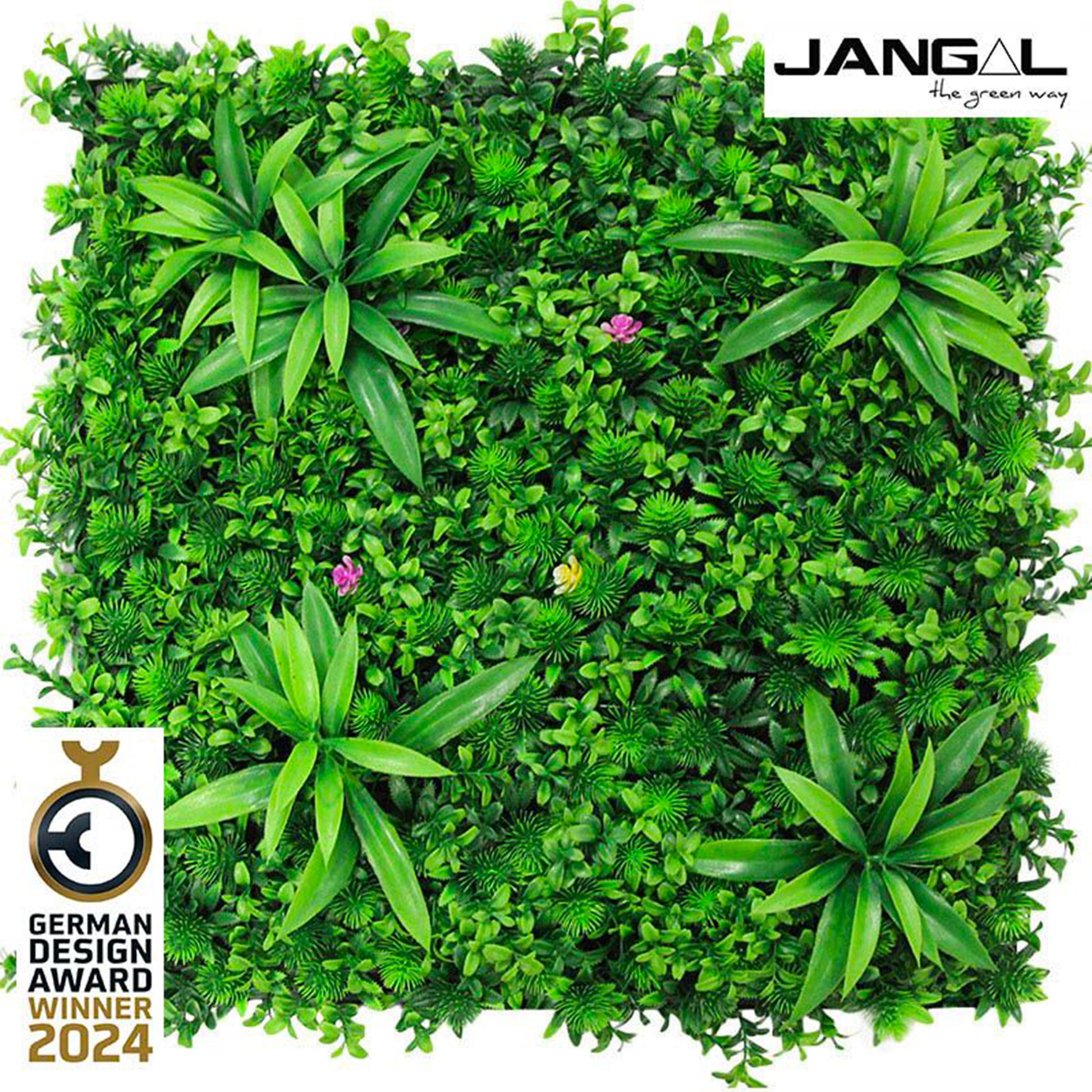 JANGAL Pannelli acustici Modulabili in FLORA sintetica ULTRAREALISTICA 52x52cm mod. TROPICAL - Eternal Parquet