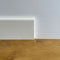 Rodapé PREMIUM em madeira maciça mod. FIRENZE 91x15 lacado branco liso (preço por metro)