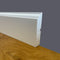 Battiscopa PREMIUM in legno MASSELLO mod.FIRENZE 68x15 laccato bianco liscio (prezzo al metro) Eternal Parquet
