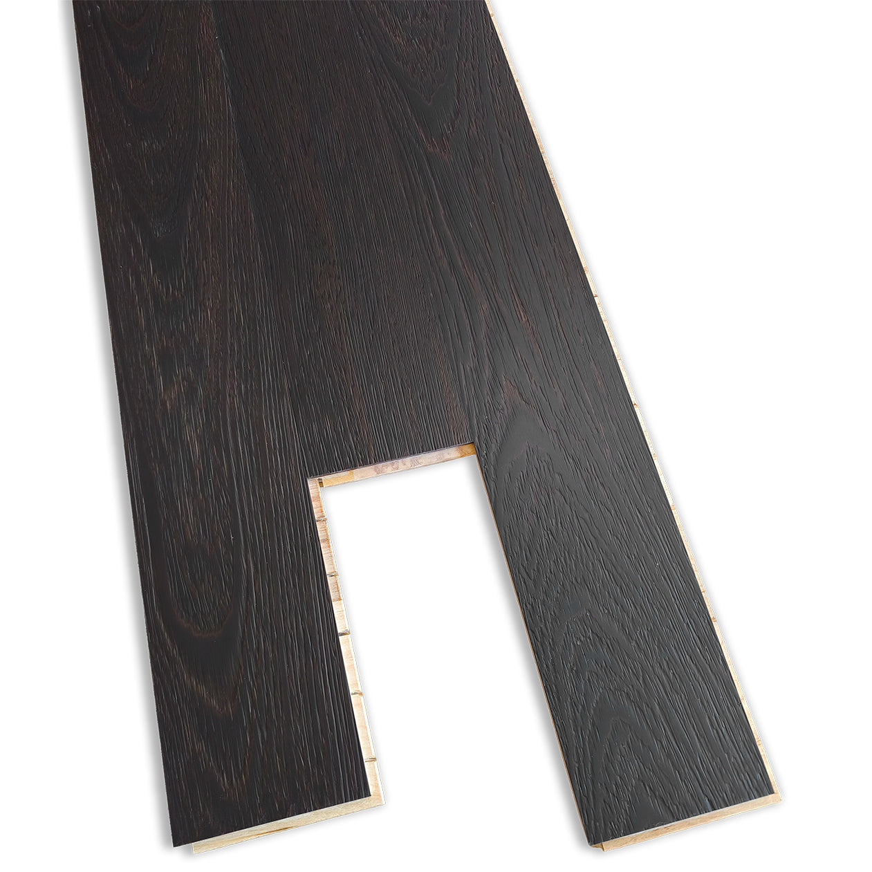 €22,99mq * STOCK GARBELOTTO * Lotto da 20mq di listone prefinito NON BISELLATO spazzolato verniciato satinato ELEGANT WENGE 12x100x980/1360 (3mm nobile)