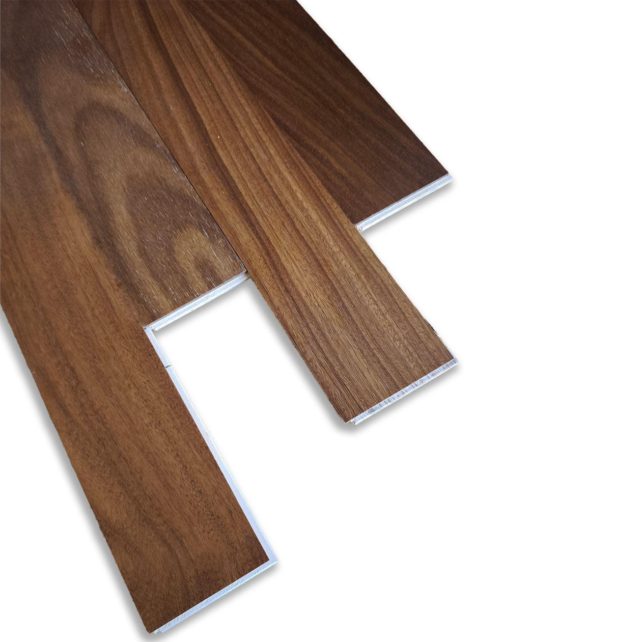 €28,99mq * STOCK GARBELOTTO * Lotto da 47mq di listone prefinito liscio STONALIZZATO spazzolato verniciato AFRORMOSIA Light Classic SELECT 9x70x400/600 (3mm nobile)