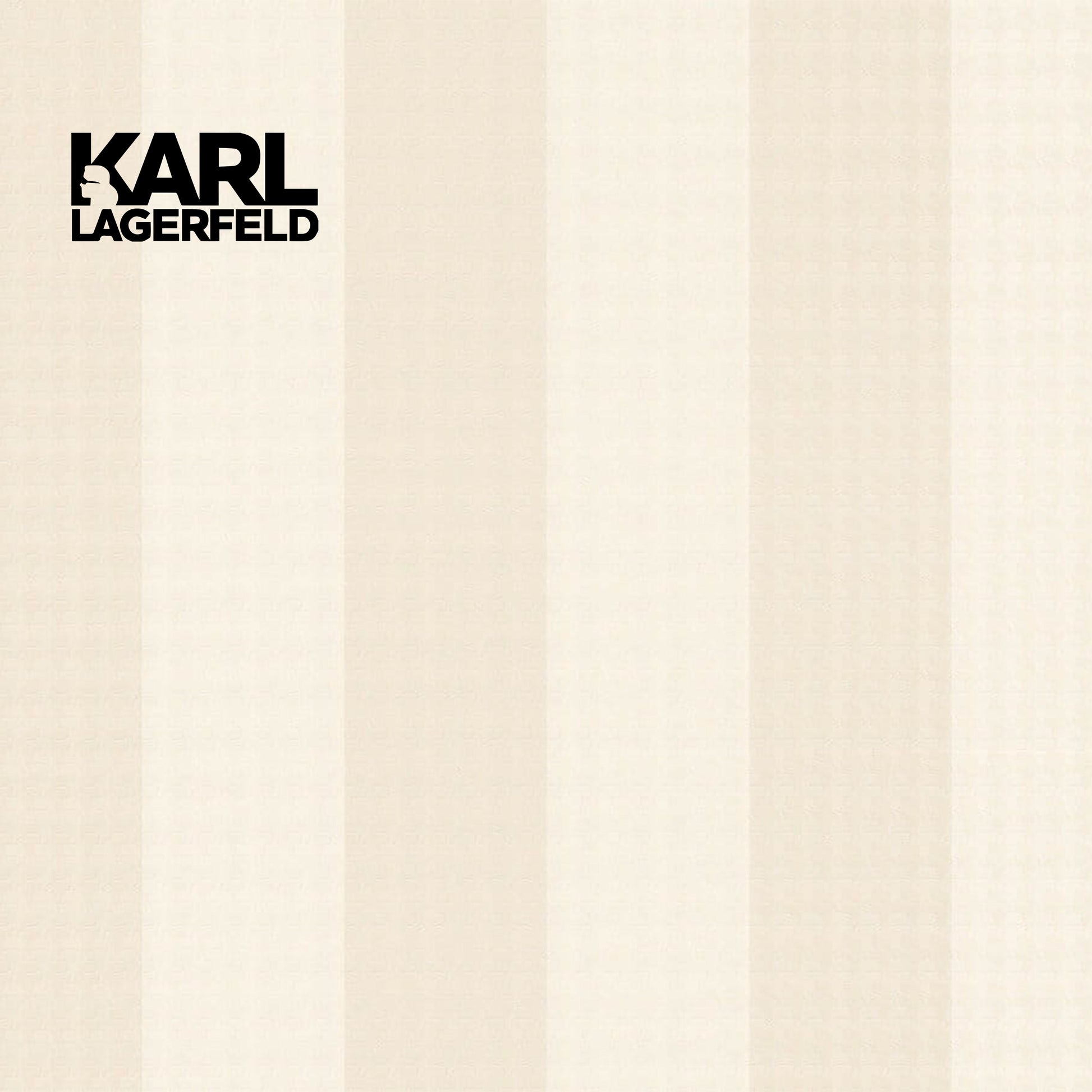 5,32mq Rotolo Carta da Parati griffata KARL LAGERFELD in TNT a rilievo multigloss PREMIUM 10,05x0,53mt cod. 37849-5 - Eternal Parquet