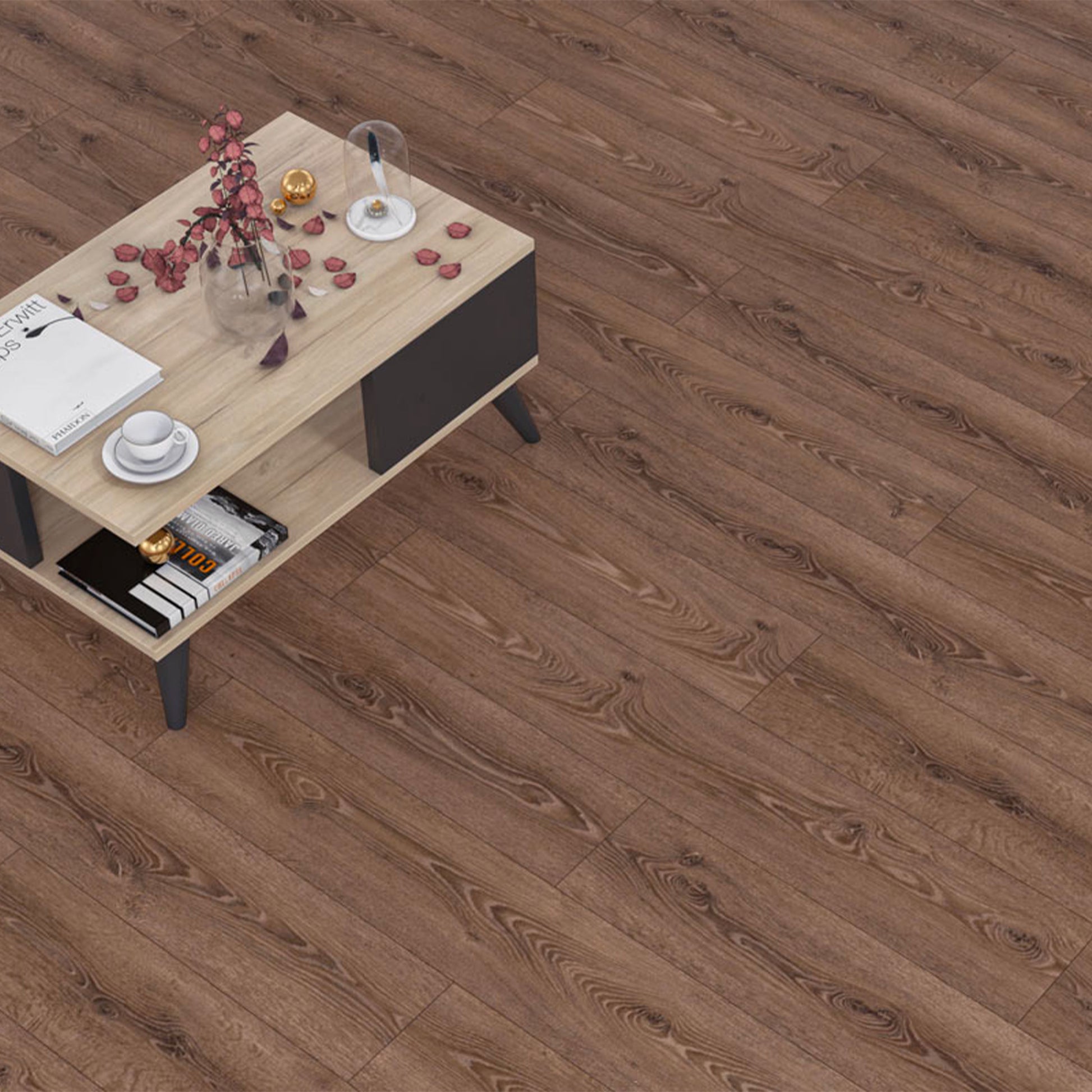 Pavimento in laminato AC4 8mm Click a REGISTRO bisellato BOSPHORUS 193x1205 - 15 anni garanzia - Eternal Parquet
