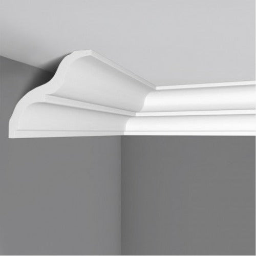 €2,22ml *** STOCK *** Pacco da 54ml di cornice decorativa in polistirene compatto XPS 90X100x2000 MT - Eternal Parquet