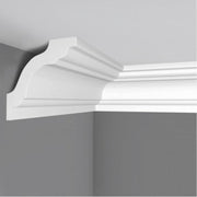 €2,27ml *** STOCK *** Pacco da 44ml di cornice decorativa in polistirene compatto XPS 95X95x2000 K130 Eternal Parquet