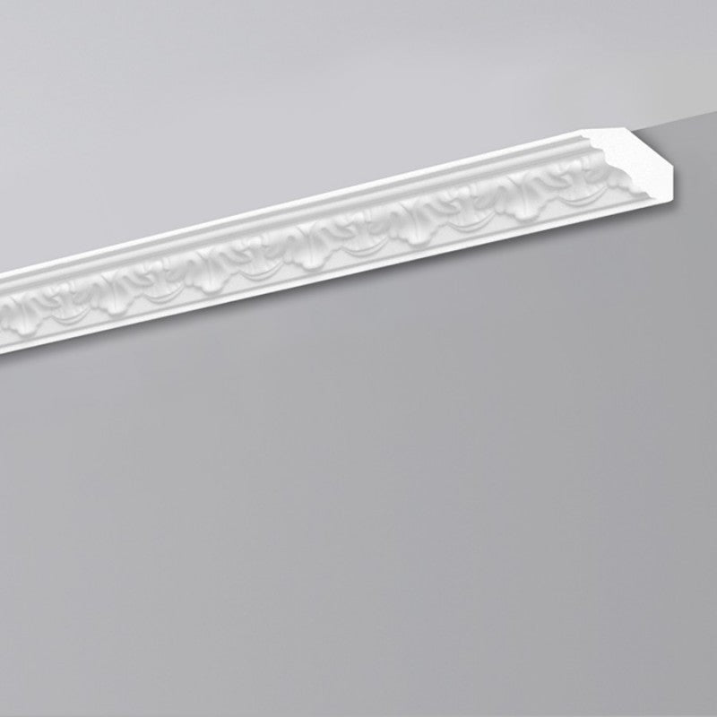 €0,99ml *** STOCK *** Pacco da 96ml di cornice decorativa in polistirene compatto XPS 50X50x2000 LD11G Eternal Parquet