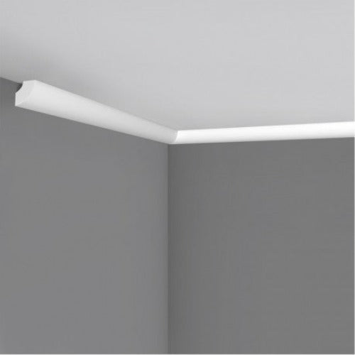 €0,24ml *** STOCK *** Pacco da 360ml di cornice decorativa in polistirene compatto XPS 20X20x2000 D20 - Eternal Parquet