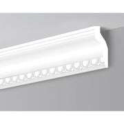 €1,49ml *** STOCK *** Pacco da 96ml di cornice decorativa in XPS compatto 130X50x2000 LDK09 - Eternal Parquet