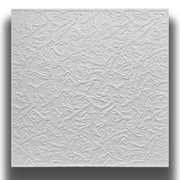 10 o 20mq (40 oppure 80 pezzi) di pannello decorativo a soffitto in polistirene compatto 50x50cm (spess. 1cm) LIZBONA - Eternal Parquet