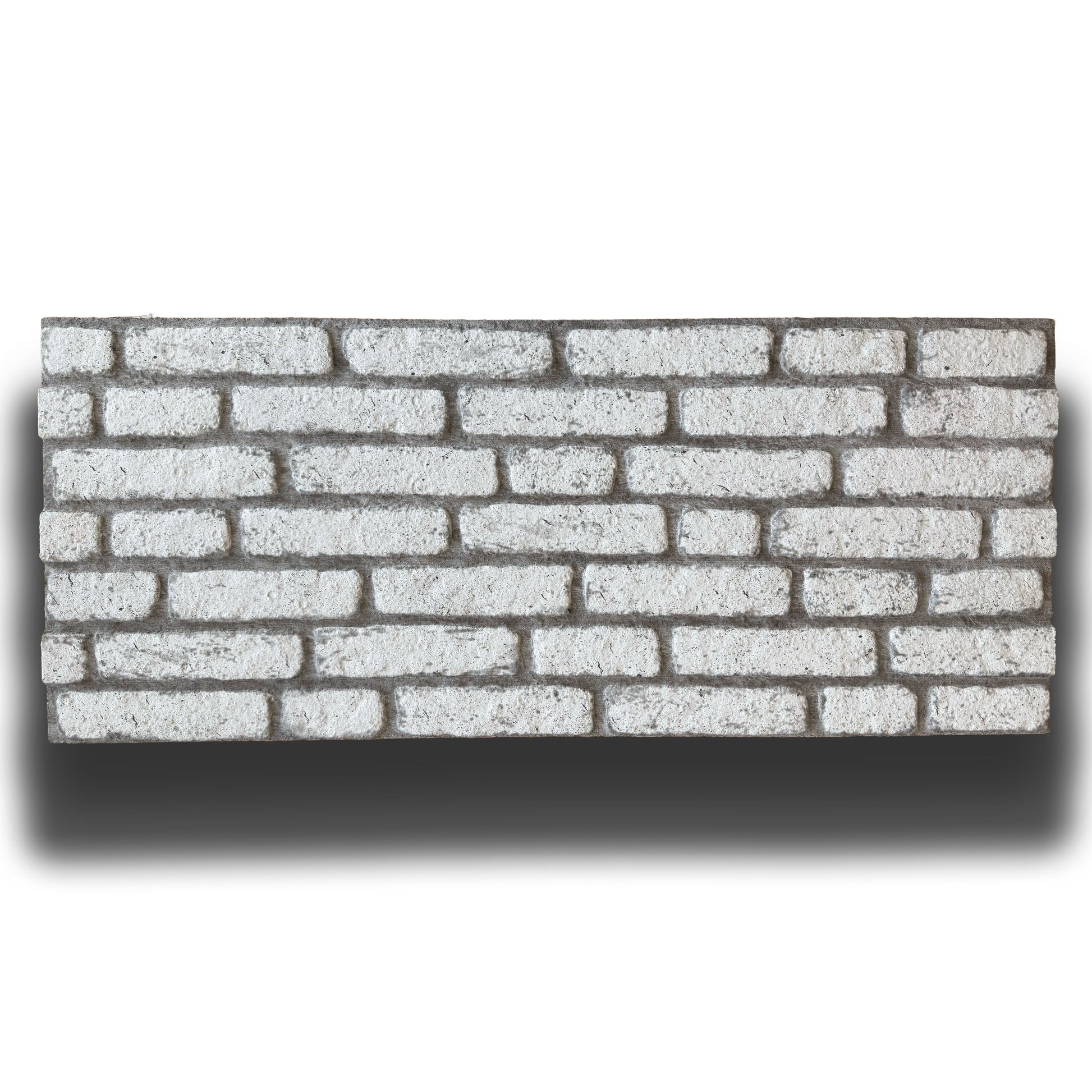 CAPPOTTO esterno - interno isolante in STYROFOAM 3D spess.2cm (120x50cm) con resine e malta mattoni Bianco provenza - Eternal Parquet