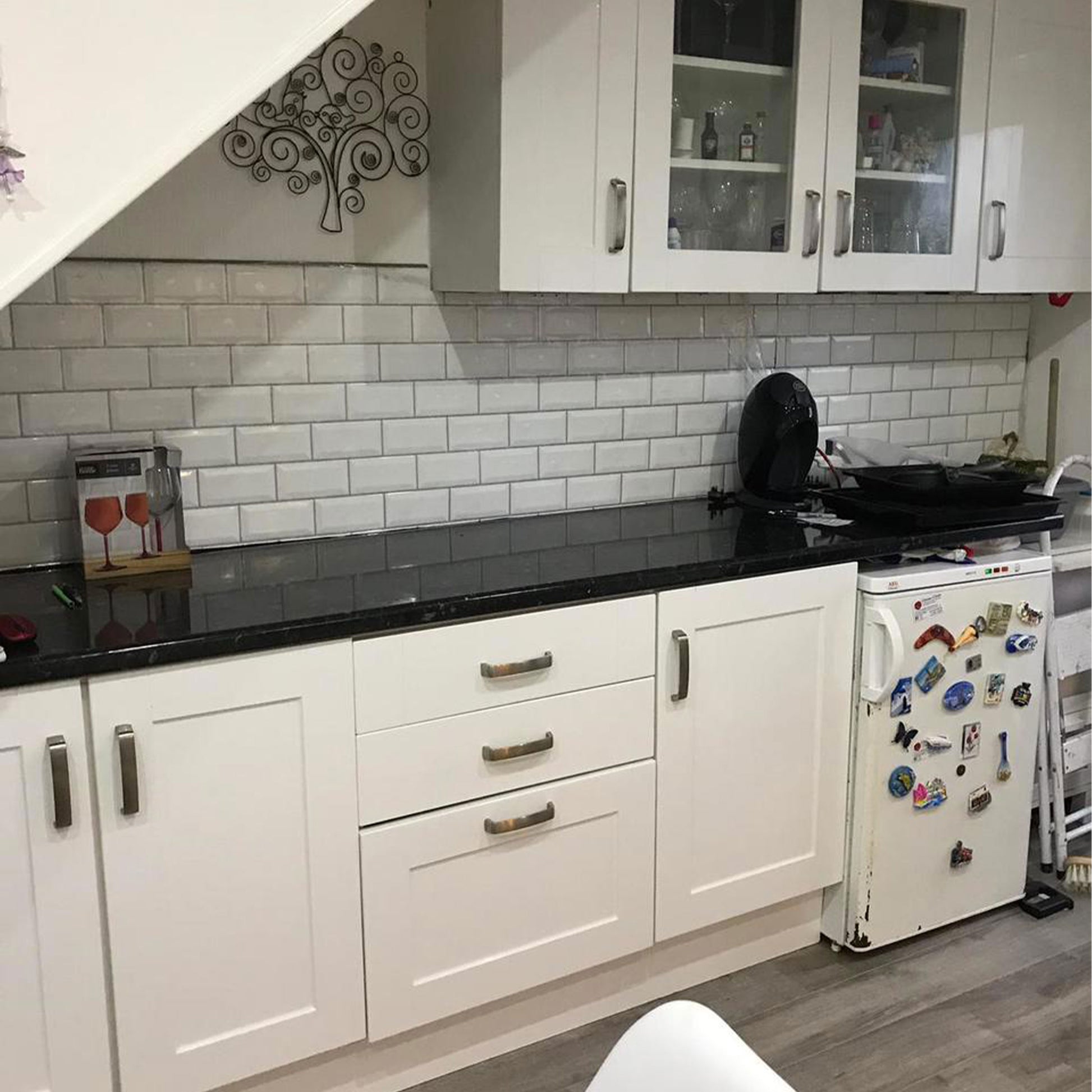 Pannelli 3D Rivestimento a parete in PVC effetto PIASTRELLE CERAMICA 96x48cm Realistici, isolanti, idrorepellenti. - Eternal Parquet