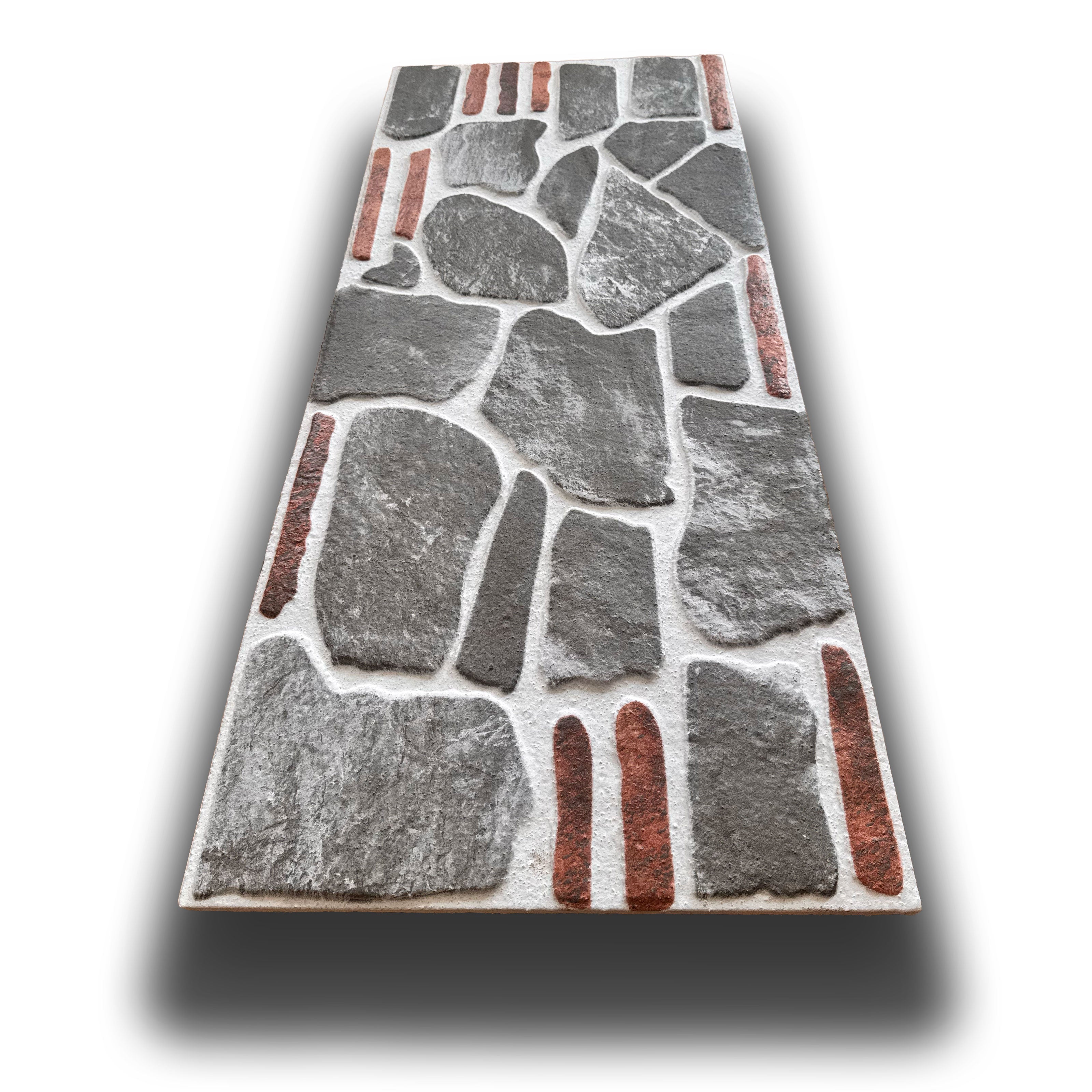 CAPPOTTO esterno - interno isolante in STYROFOAM 3D (120x50cm) con resine e malta Matton-pietra