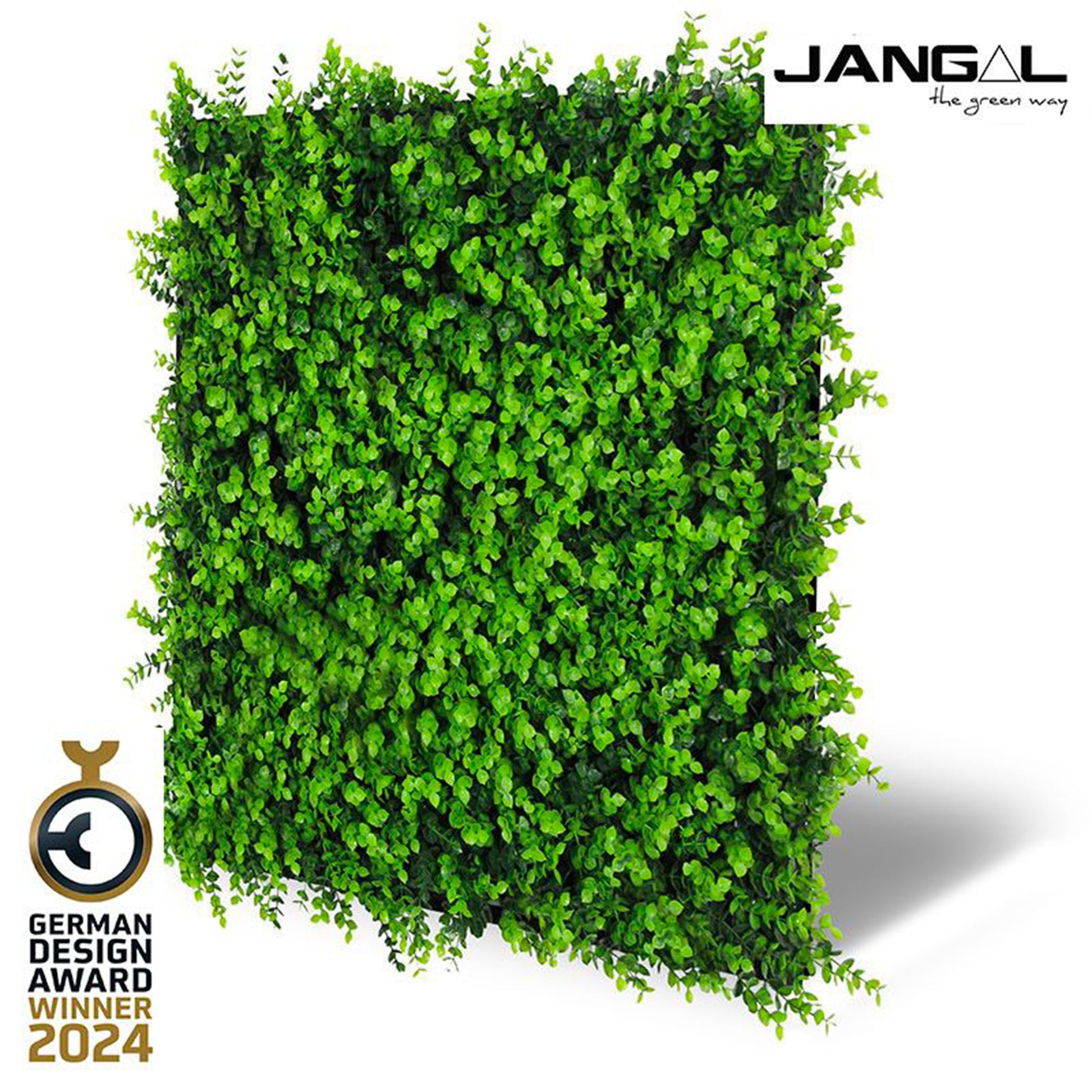 JANGAL Pannelli acustici Modulabili in FLORA sintetica ULTRAREALISTICA 52x52cm mod. MIXED BUXUS - Eternal Parquet