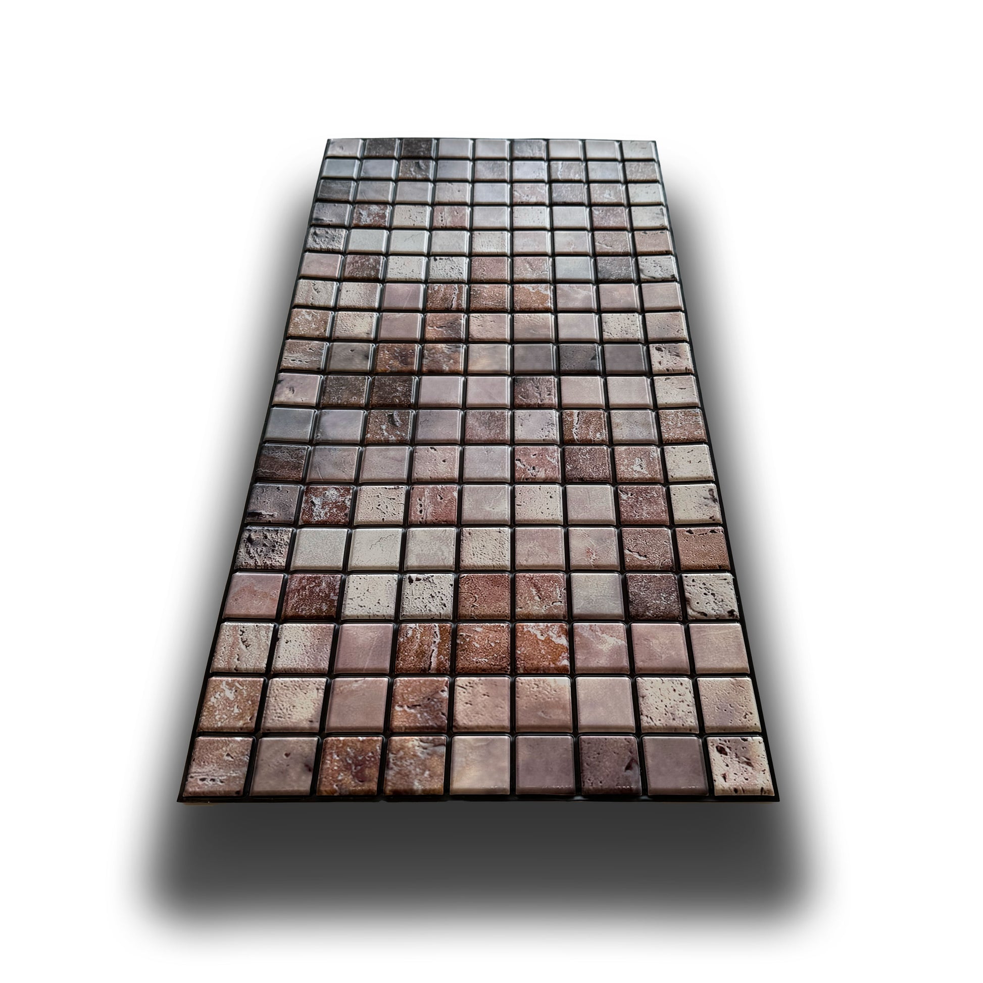 Pannelli 3D Rivestimento a parete in PVC effetto MOSAICO PIETRA 96x48cm Realistici, isolanti, idrorepellenti. - Eternal Parquet