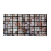 Pannelli 3D Rivestimento a parete in PVC effetto MOSAICO PIETRA 96x48cm Realistici, isolanti, idrorepellenti. - Eternal Parquet