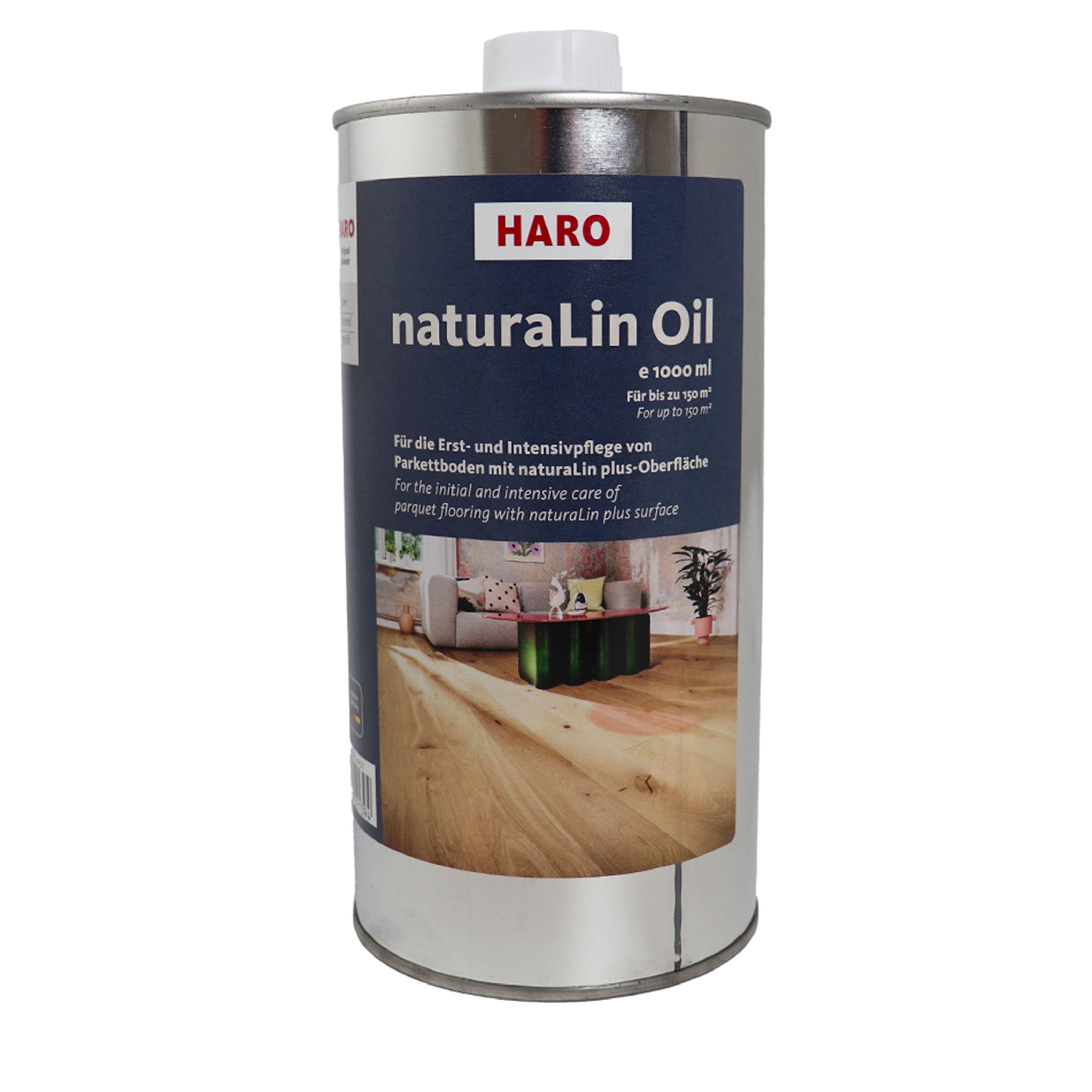 Huile NaturaLin - Premier traitement pour parquet Haro