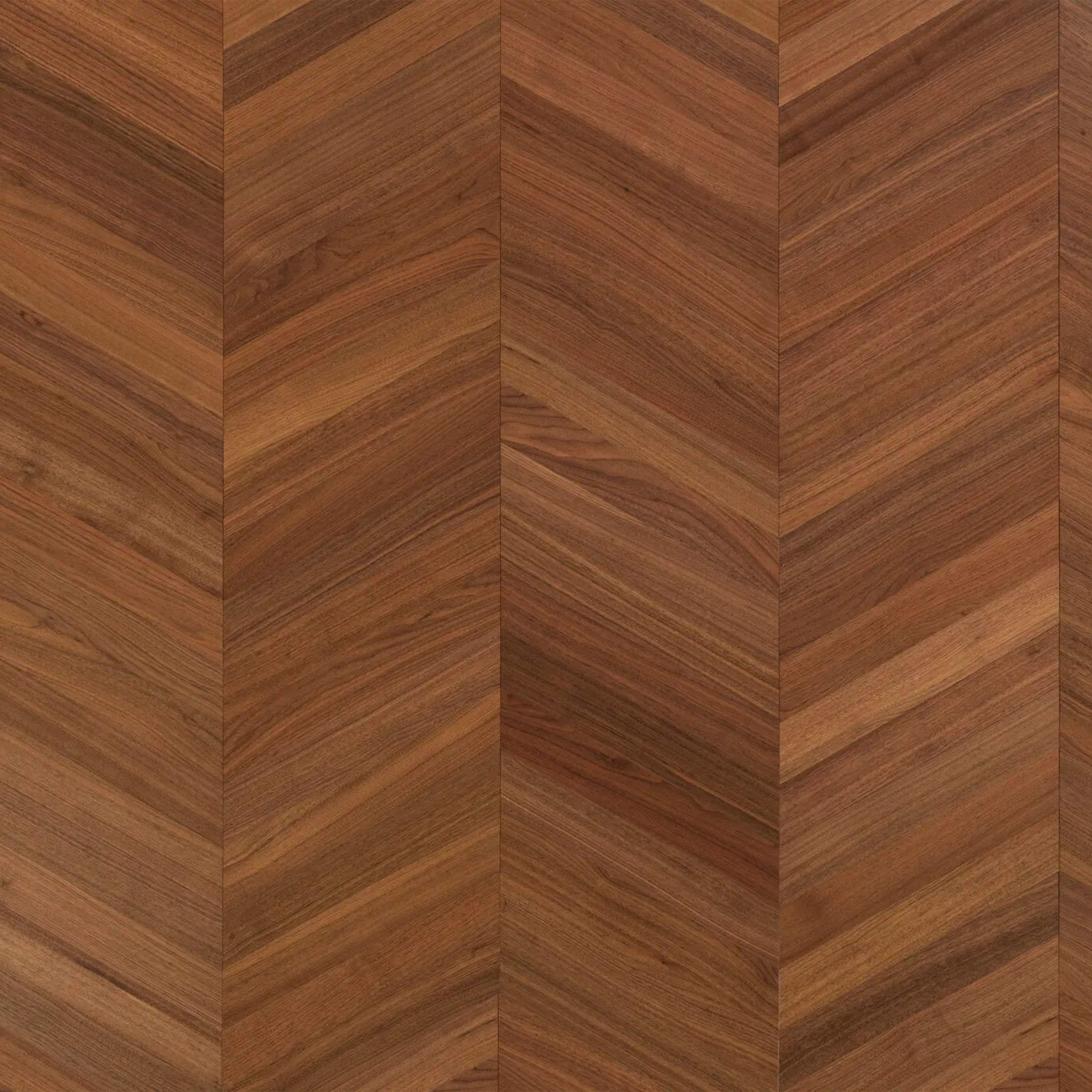 Pavimento in legno prefinito di WALNUT (Noce) punta ungherese verniciato, bisell. Spazz. 8x92x550mm Select - Eternal Parquet