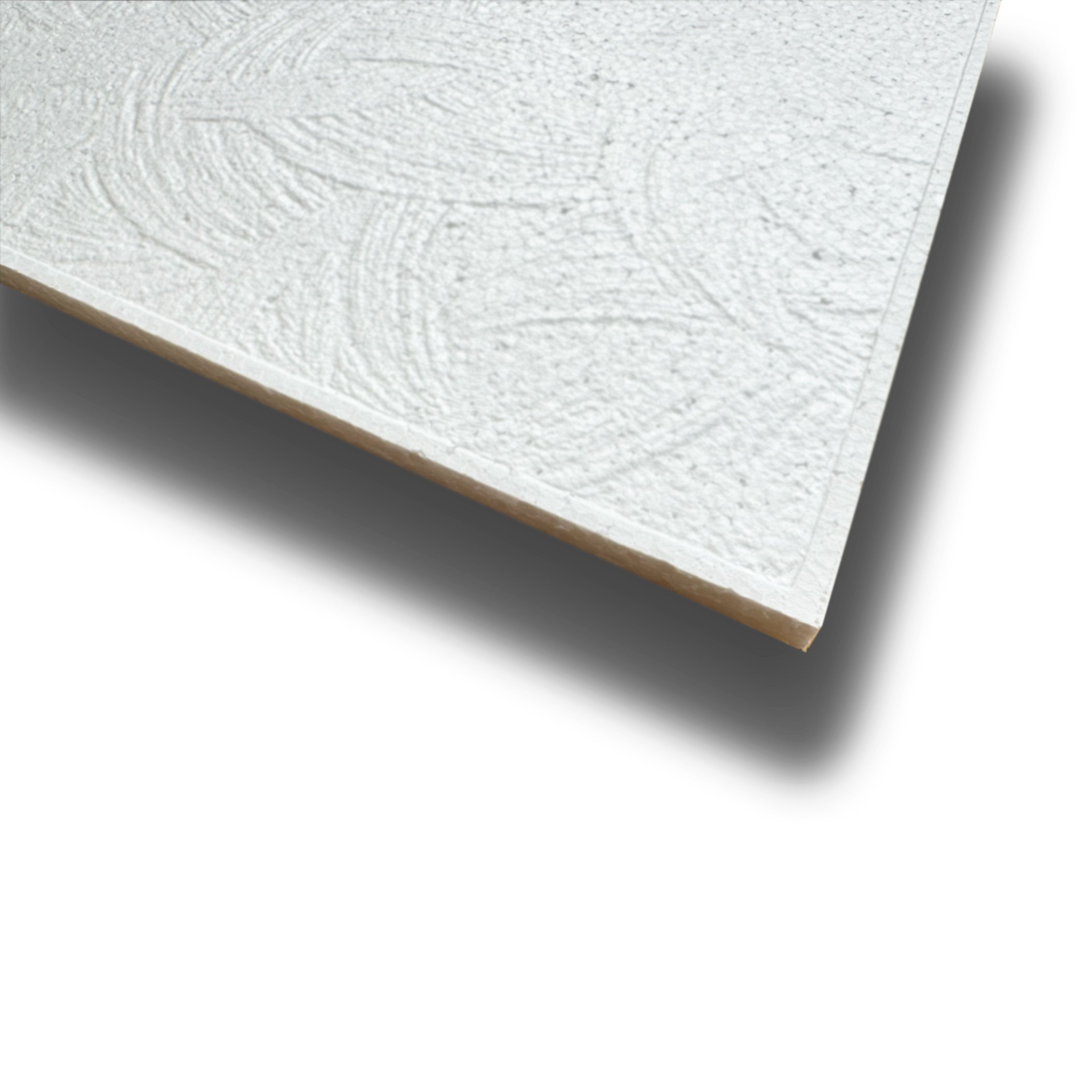 10 o 20mq (40 oppure 80 pezzi) di pannello decorativo a soffitto in polistirene compatto 50x50cm (spess. 1cm) PALERMO - Eternal Parquet