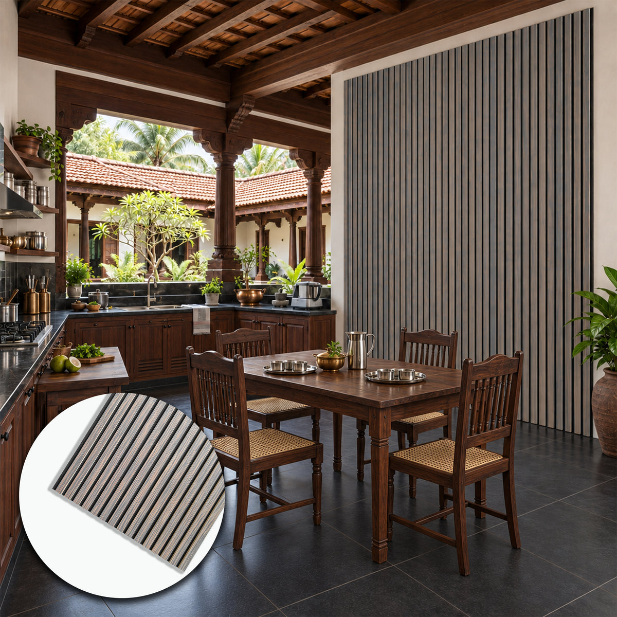 Pannello Acustico a Lamelli in Vero Legno di Rovere, Fibra di Legno e Feltro 12x600x2900 mm – 1,74 m² (Copia) - Eternal Parquet