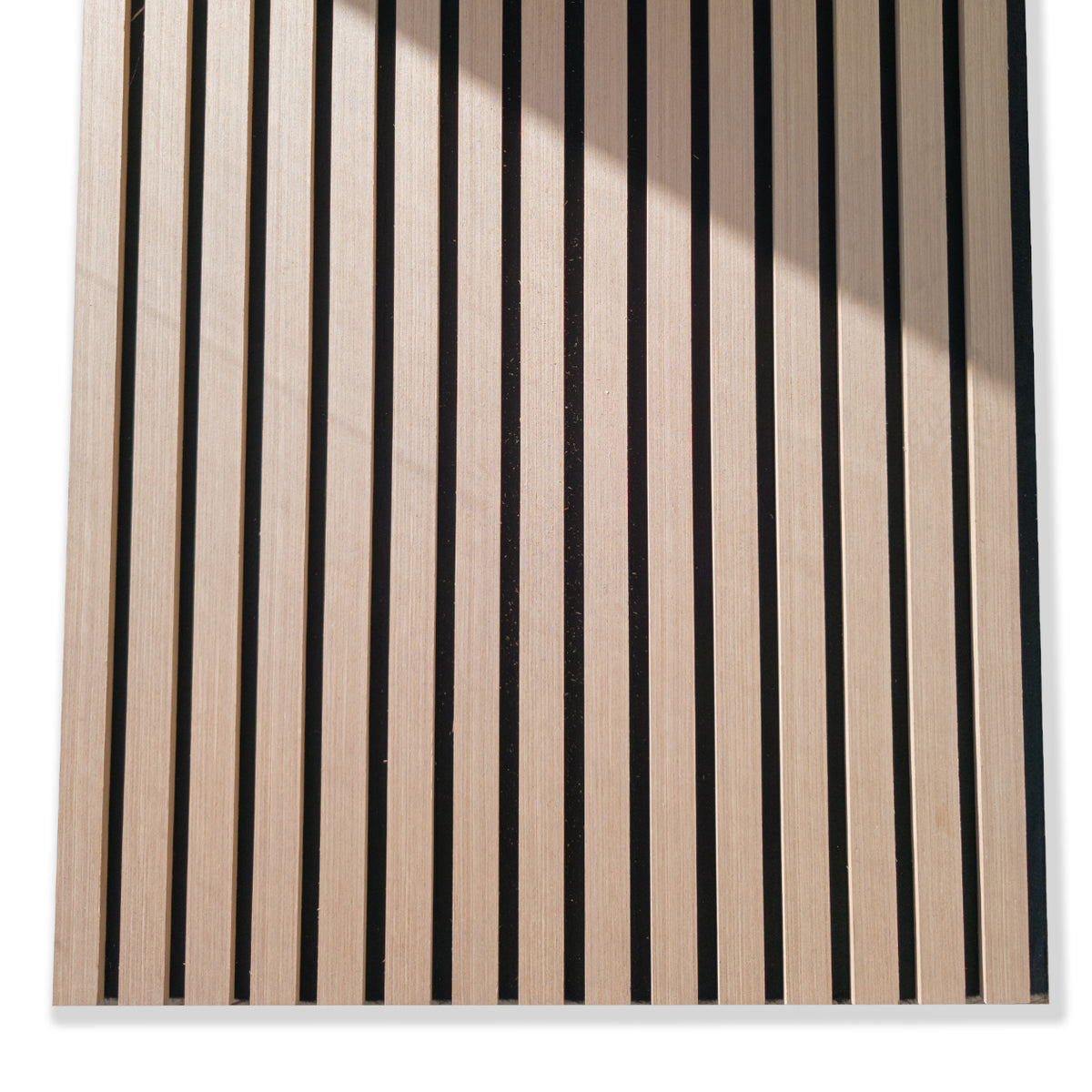 Pannello acustico a lamelli in vero legno di Rovere bronzato, fibra di legno e feltro – 12 × 600 × 2900 mm – 1,74 m² - Eternal Parquet