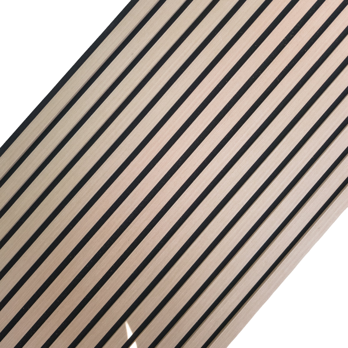 Pannello acustico a lamelli in vero legno di Rovere bronzato, fibra di legno e feltro – 12 × 600 × 2900 mm – 1,74 m² - Eternal Parquet