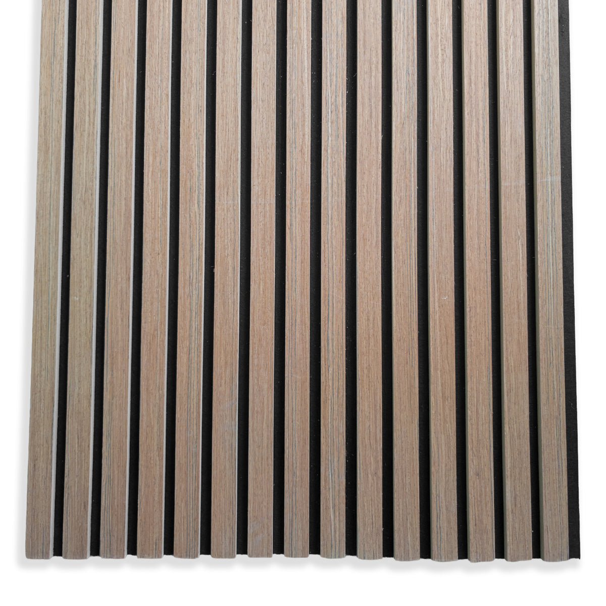 Pannello acustico a lamelli in vero legno di Teak, fibra di legno e feltro – 12 × 600 × 2900 mm – 1,74 m² - Eternal Parquet