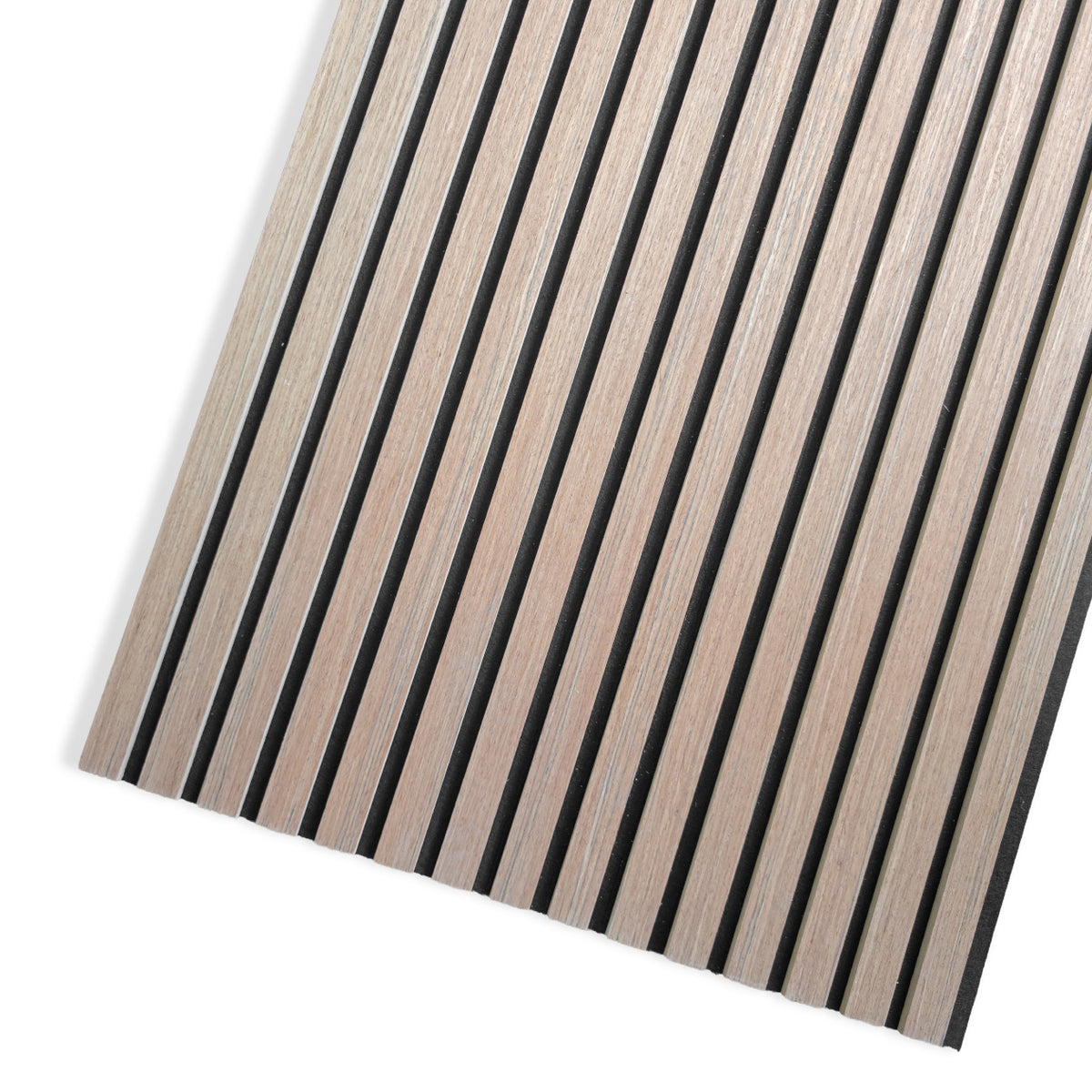 Pannello acustico a lamelli in vero legno di Teak, fibra di legno e feltro – 12 × 600 × 2900 mm – 1,74 m² - Eternal Parquet