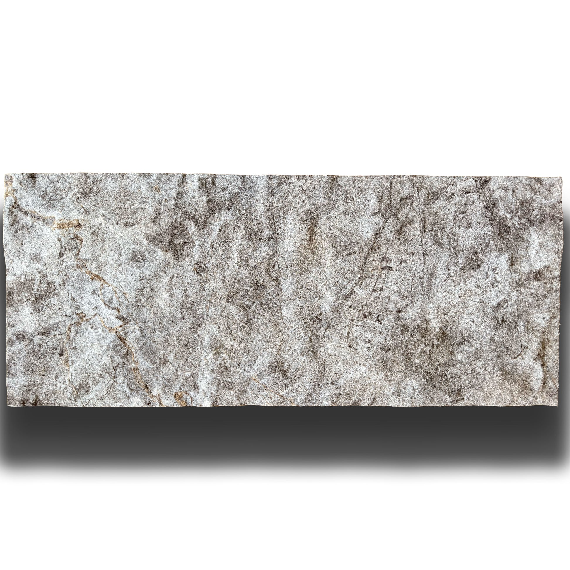 CAPPOTTO esterno - interno isolante in STYROFOAM 3D spess. 2,5cm (120x50cm) con resine e malta Marmo antico - Eternal Parquet