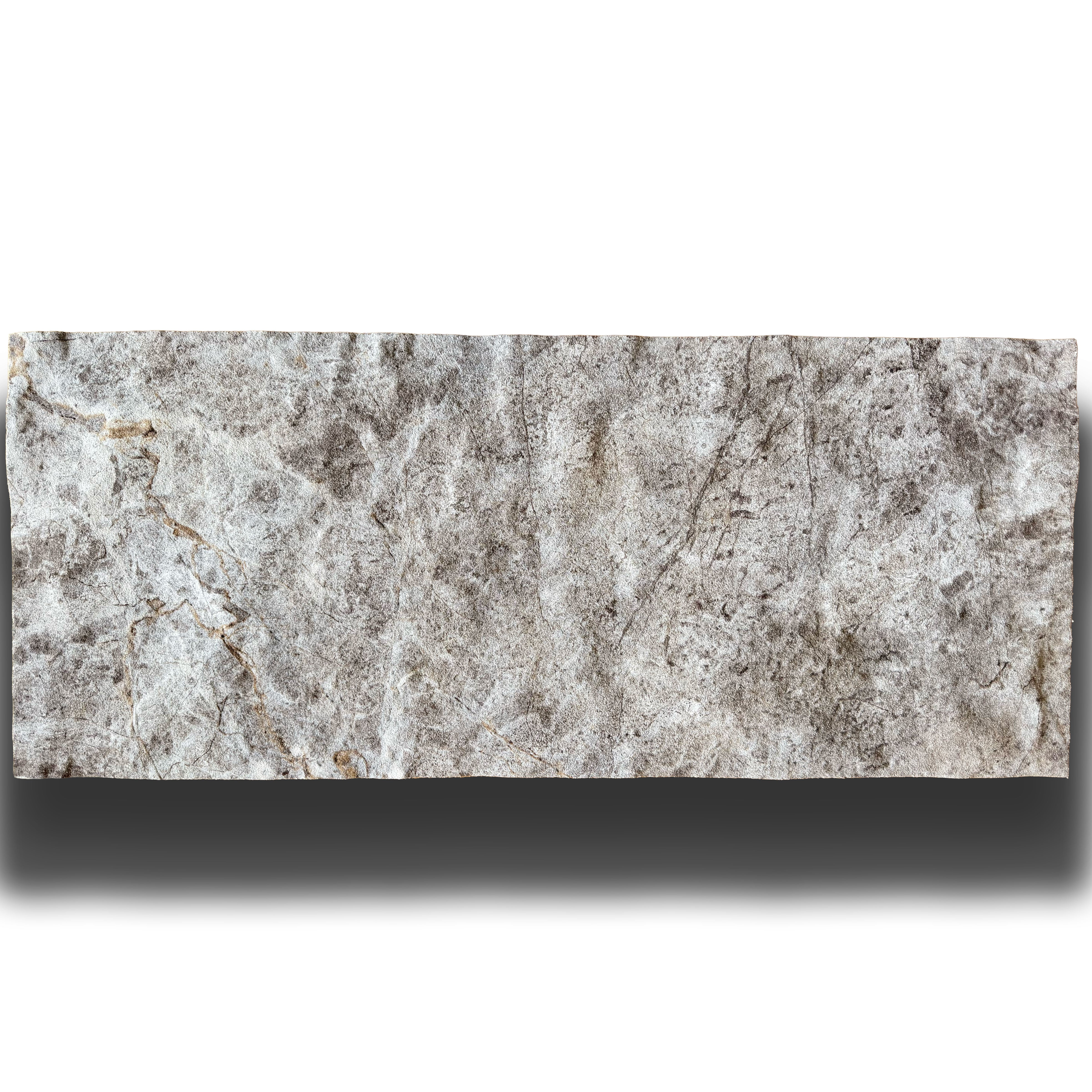 CAPPOTTO esterno - interno isolante in STYROFOAM 3D spess. 2,5cm (120x50cm) con resine e malta Marmo antico - Eternal Parquet