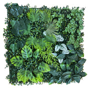 Pannelli Verde Verticale 50×50 cm Ultra-realistici e folti, per interno/esterno GIARDINO MULTIFLORA - Eternal Parquet - Eternal Parquet