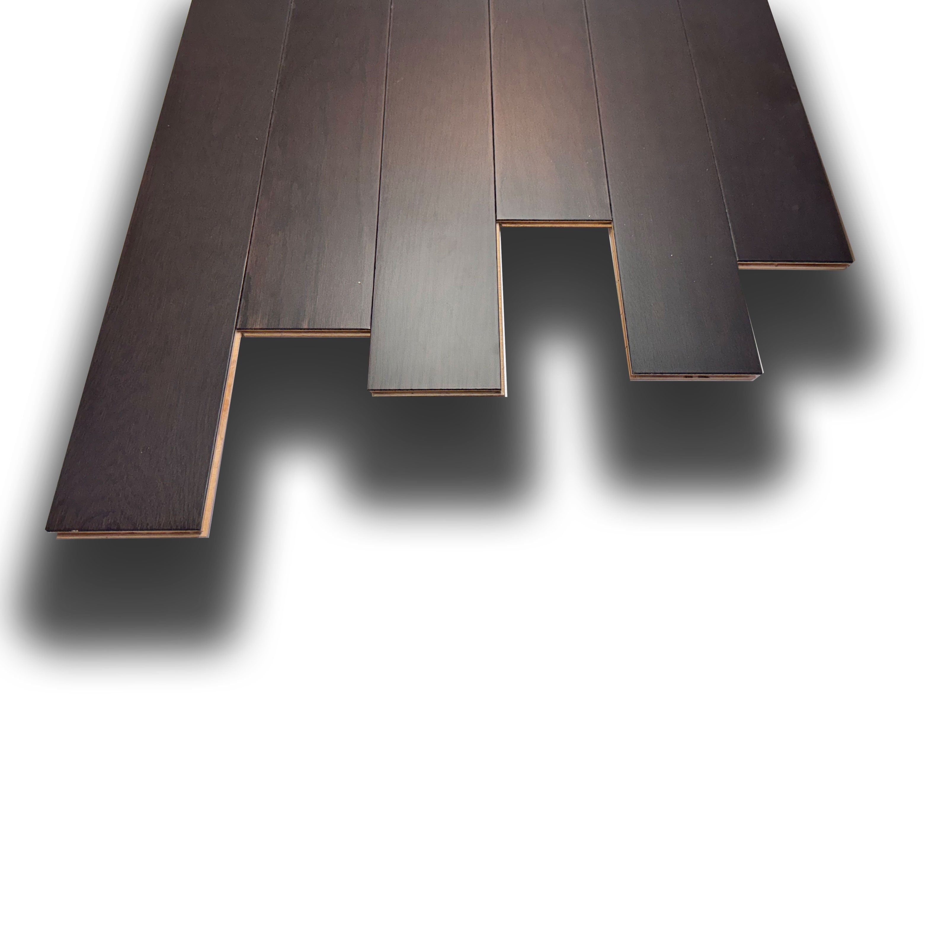 €22,90mq * STOCK GARBELOTTO * Lotto da 28mq di Parquet prefinito semilucido rovere DARK BROWN 12x90x530/630