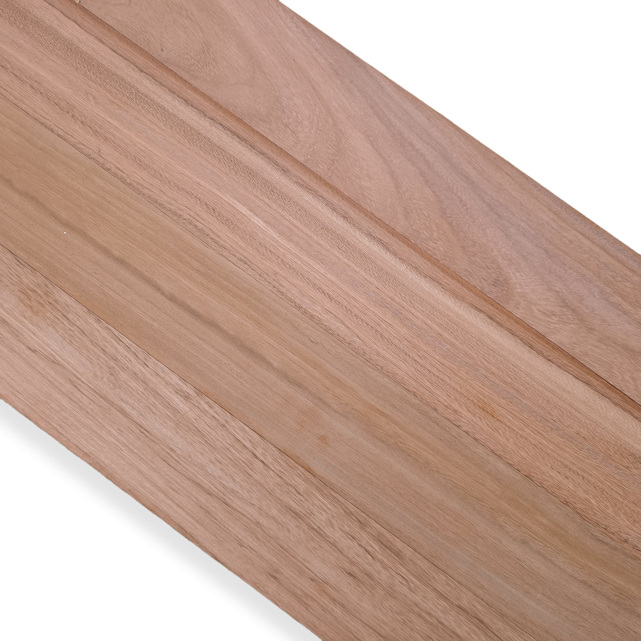 Parquet Prefinito in Doussié Select Garbelotto Prelevigato Grezzo 14x90x800/1400 mm – Lotto 36 mq