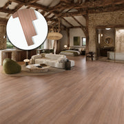 Parquet Prefinito in Doussié Select Garbelotto Prelevigato Grezzo 14x90x800/1400 mm – Lotto 36 mq