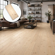 Parquet Prefinito in Larice Garbelotto Maxilistone Spazzolato Verniciato Rustico Bisellato 4 Lati 14x185x1980 mm – Lotto 10 mq