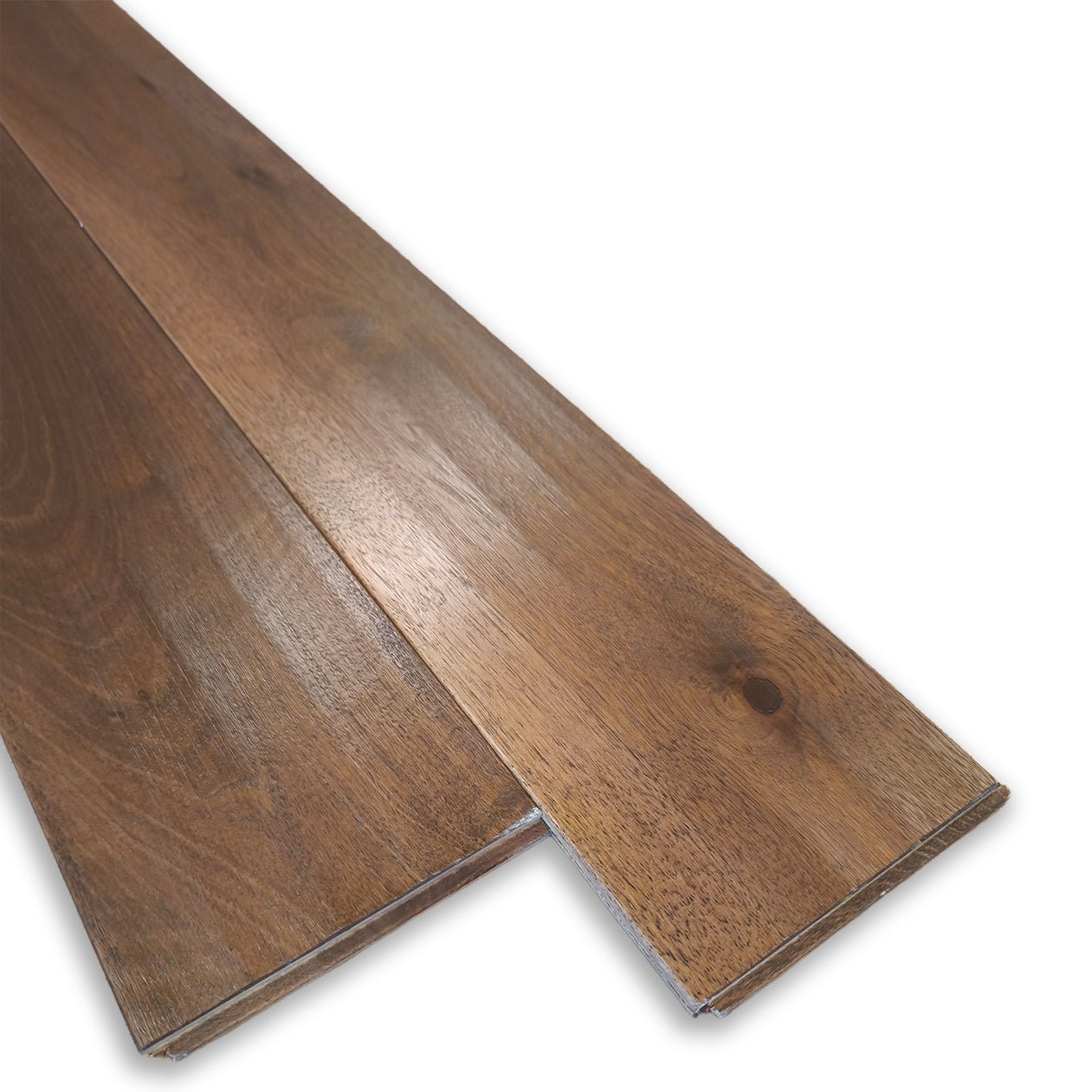 Parquet Prefinito in Noce Rustico Garbelotto Piallato Morciato Anticato Bisellato 4 Lati 14x150x2020 mm – Lotto 16 mq
